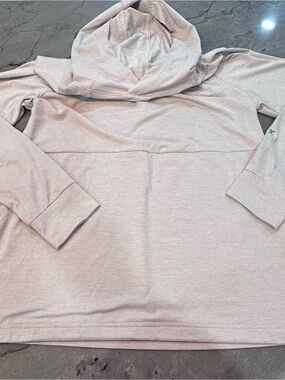 Xersion Light Silver Men’s Hooded Pullover Sweatshirt Size M